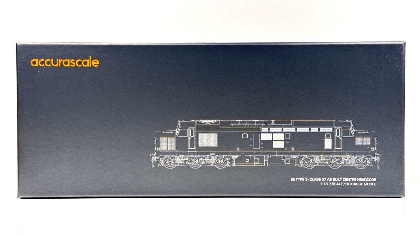 ACCURASCALE 00 GAUGE - ACC2618DCC - CLASS 37 DIESEL D6600 BR GREEN SYP DCC SOUND