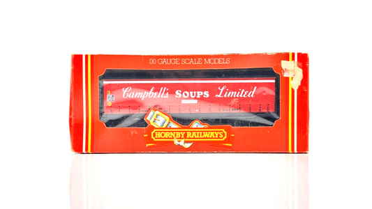 HORNBY 00 GAUGE - R141 - CAMPBELLS SOUP CLOSED VAN - BOXED