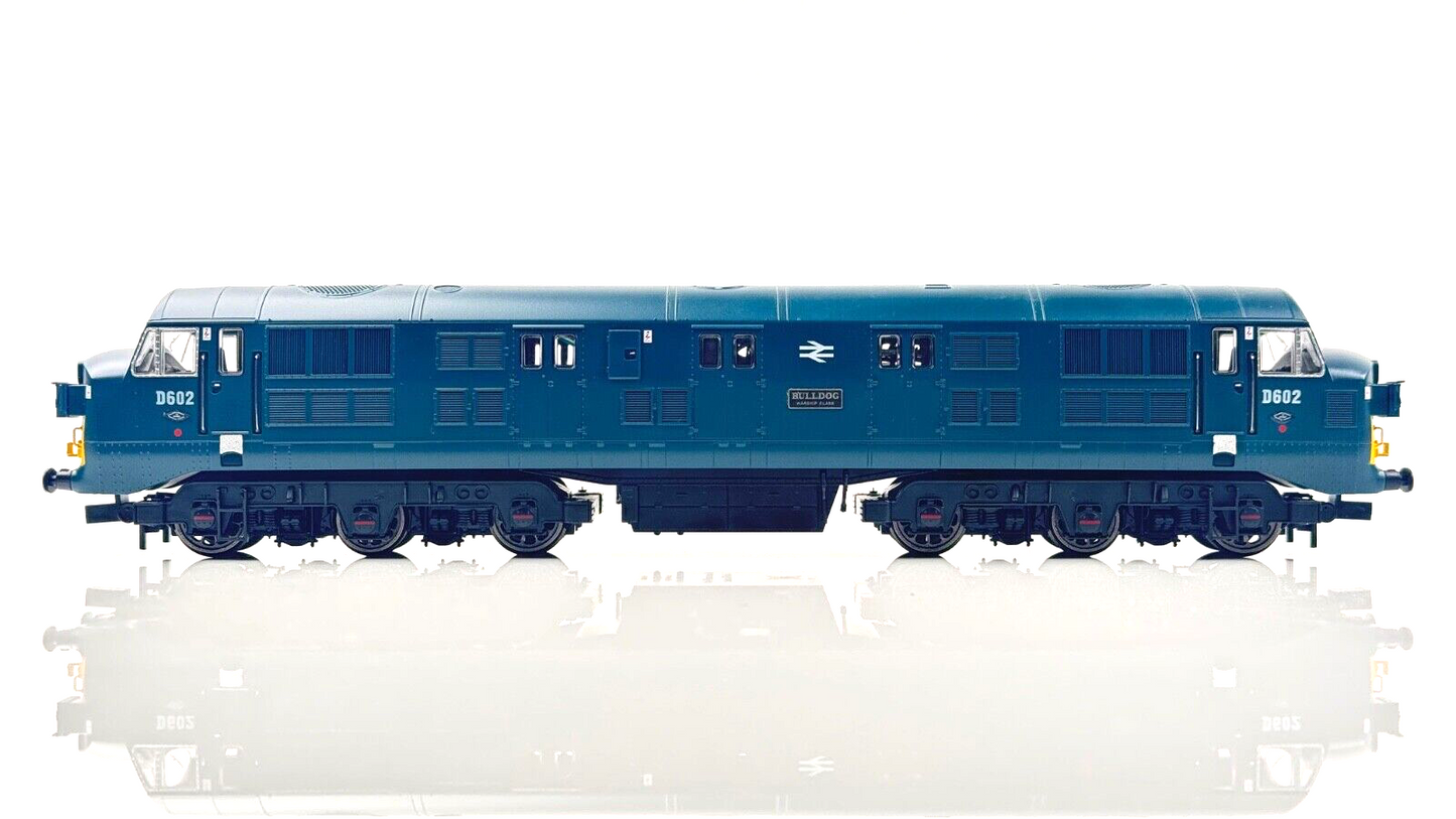 KERNOW MODELS 00 GAUGE - K2605 - D602 WARSHIP DIESEL LOCOMOTIVE BR BLUE BULLDOG