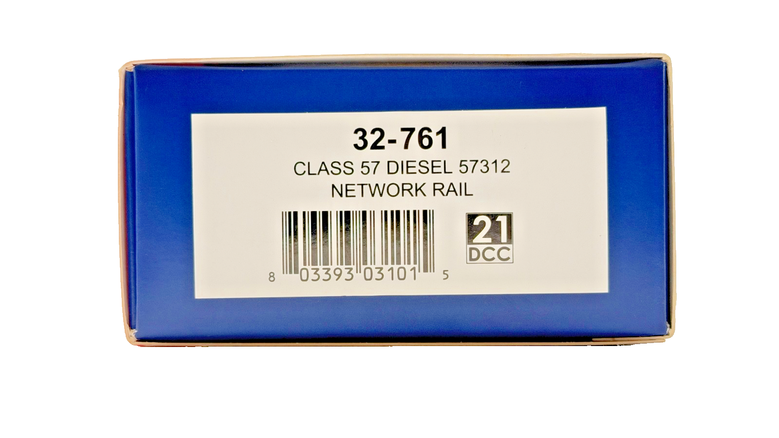 BACHMANN 00 GAUGE - 32-761 - CLASS 57 DIESEL 57312 NETWORK RAIL YELLOW BOXED