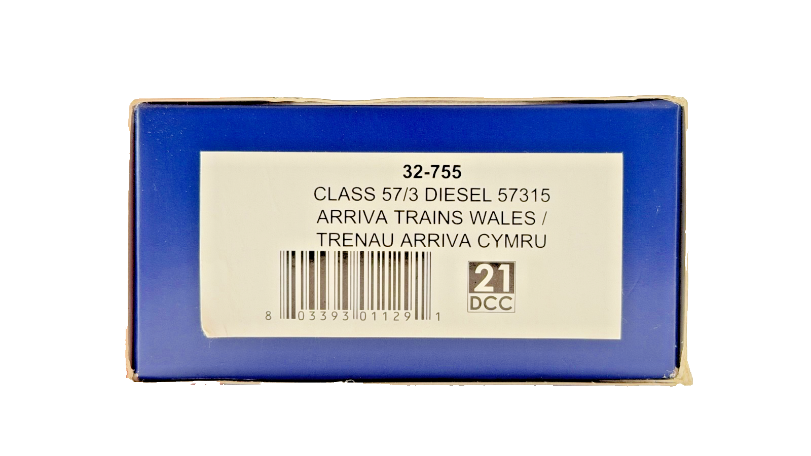 BACHMANN OO GAUGE - 32-755 - CLASS 57/3 DIESEL 57315 ARRIVA TRAINS WALES CYMRU