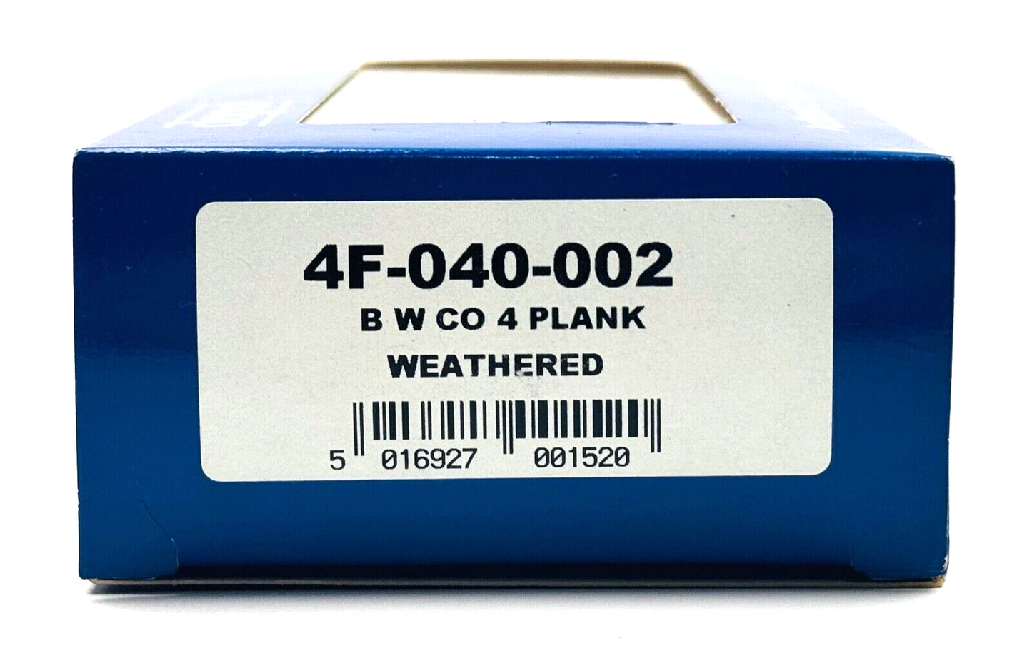 DAPOL 00 GAUGE - 4F-040-002 - 4 PLANK WAGON 'B W CO' WEATHERED NO.1100 - BOXED