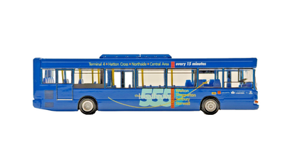 CORGI 1/76 SCALE - DENNIS DART SLF LONDON UNITED HEATHROW AIRPORT BUS UNBOXED