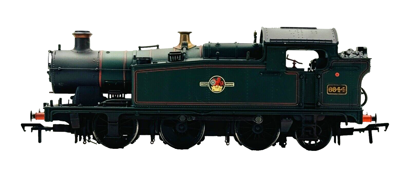 BACHMANN 00 GAUGE - 32-083A - CLASS 56XX TANK 6644 BR LINED GREEN L/CREST BOXED