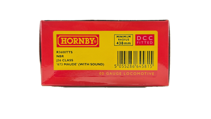 HORNBY OO GAUGE - R3600TTS - NBR J36 CLASS LOCOMOTIVE 673 MAUDE DCC TTS SOUND