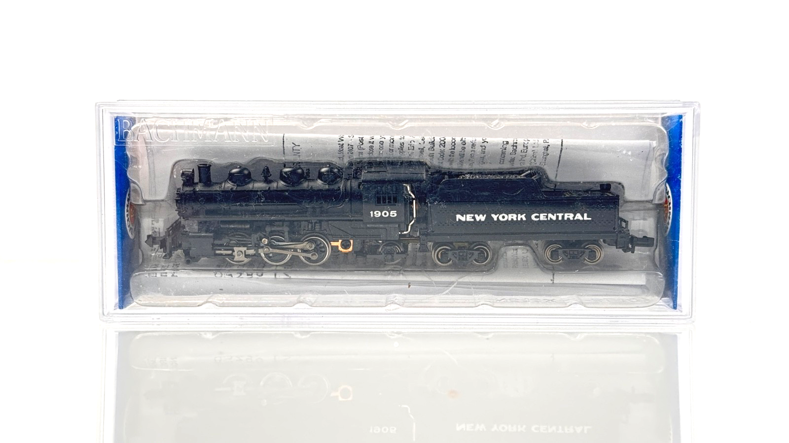 BACHMANN N GAUGE - 51570 - PRAIRIE 2-6-2 & TENDER NEW YORK CENTRAL 1905 - BOXED