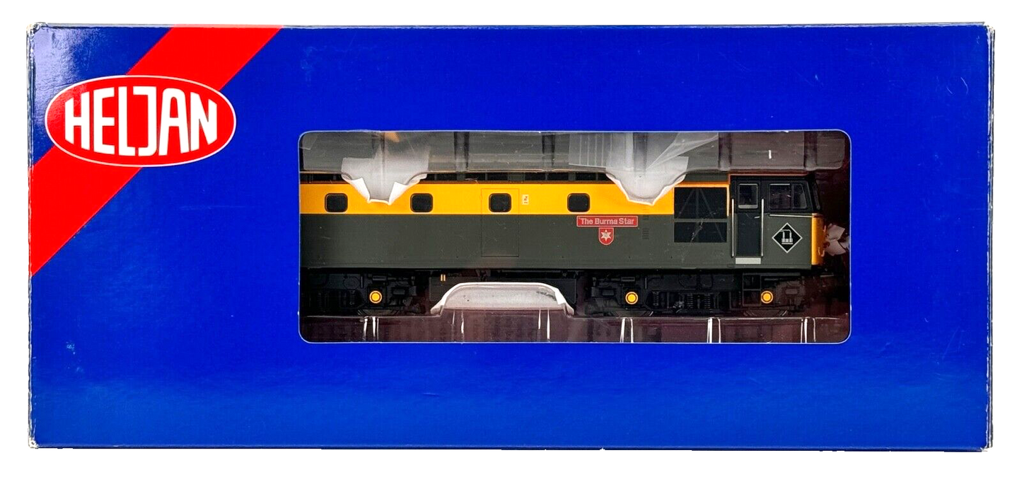 HELJAN 00 GAUGE - 33361 - CLASS 33/2 DIESEL 33202 DUTCH ENGINEERS THE BURMA STAR