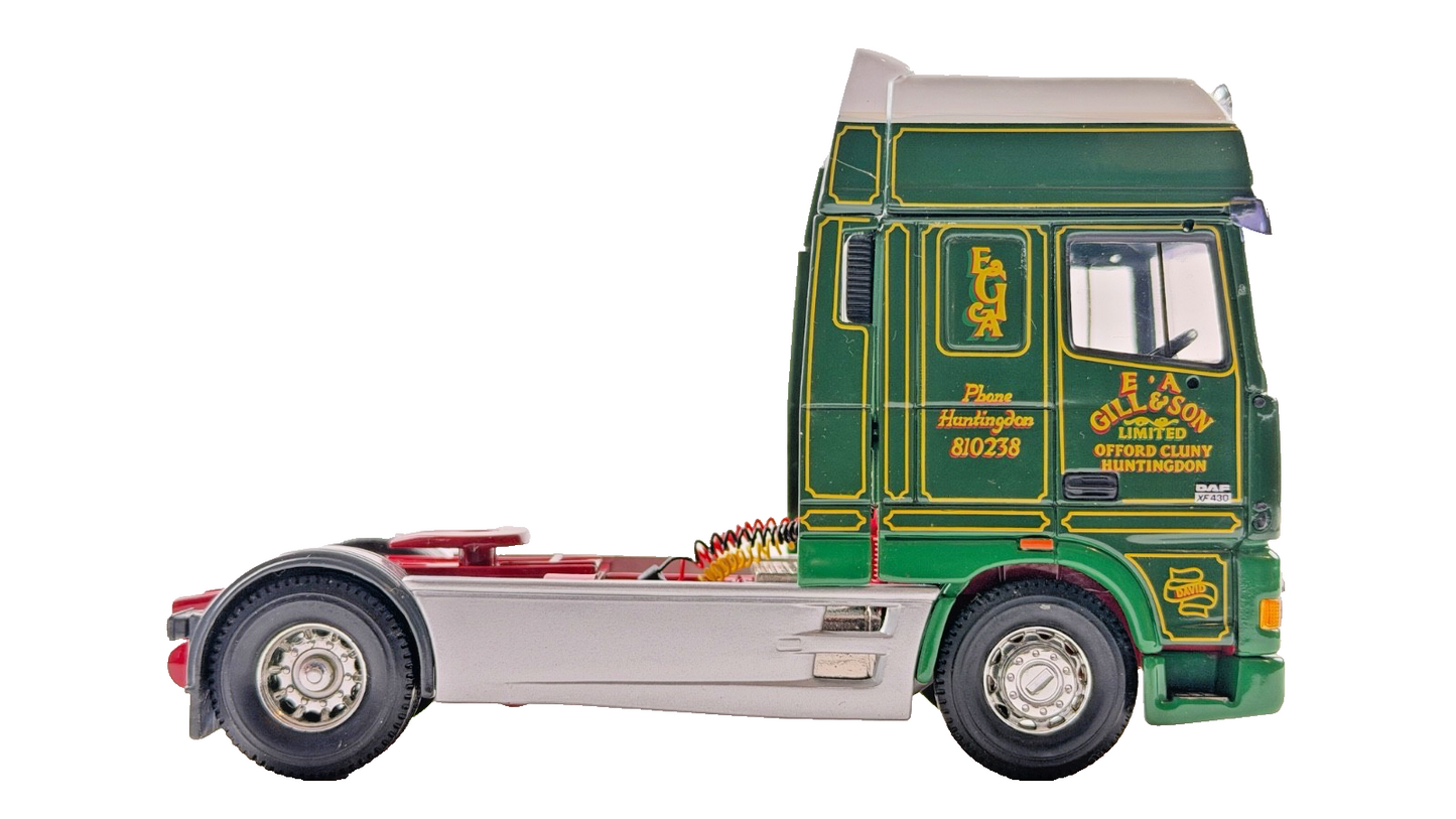 CORGI 1/50 SCALE DIECAST DAF 95XF E A GILL & SON 4X2 TRACTOR UNIT UNBOXED
