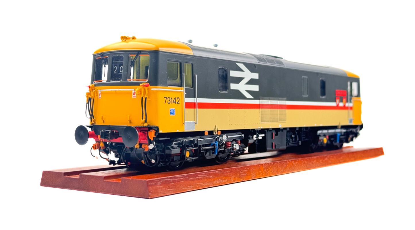 HELJAN O GAUGE - CLASS 73 ELECTRO DIESEL 73142 INTERCITY "BROADLANDS" RENAMED