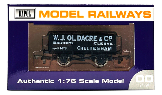 DAPOL 00 GAUGE - 'W.J OLDACRE & CO' BISHOPS CLEEVE CHELTENHAM NO.3 (LTD EDITION)