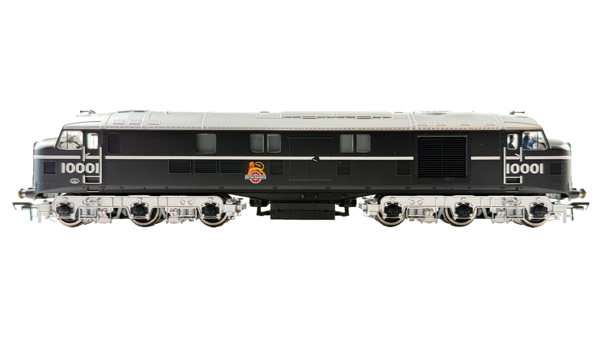 BACHMANN OO GAUGE - 31-998 - LMS 10001 BR BLACK & CHROME EARLY EMBLEM BOXED