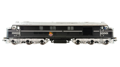 BACHMANN OO GAUGE - 31-998 - LMS 10001 BR BLACK & CHROME EARLY EMBLEM BOXED
