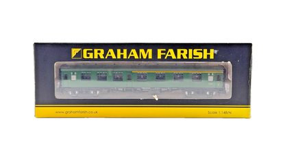 GRAHAM FARISH N GAUGE - 374-259A - MK1 CK COMPOSITE CORRIDOR COACH GREEN (SR)