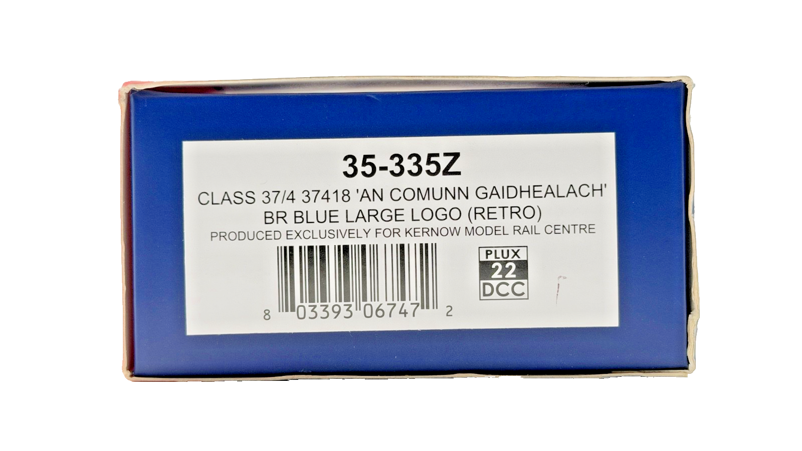 BACHMANN OO GAUGE - 35-335Z - CLASS 37/4 37418 AN COMUNN GAIDHEALACH LARGE LOGO