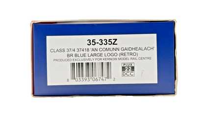 BACHMANN OO GAUGE - 35-335Z - CLASS 37/4 37418 AN COMUNN GAIDHEALACH LARGE LOGO