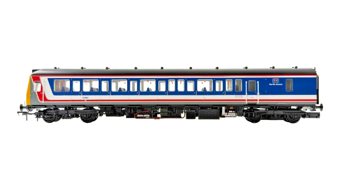 BACHMANN OO GAUGE - 35-502 - CLASS 117 3 CAR DMU BR NETWORK SOUTHEAST NSE LIVERY