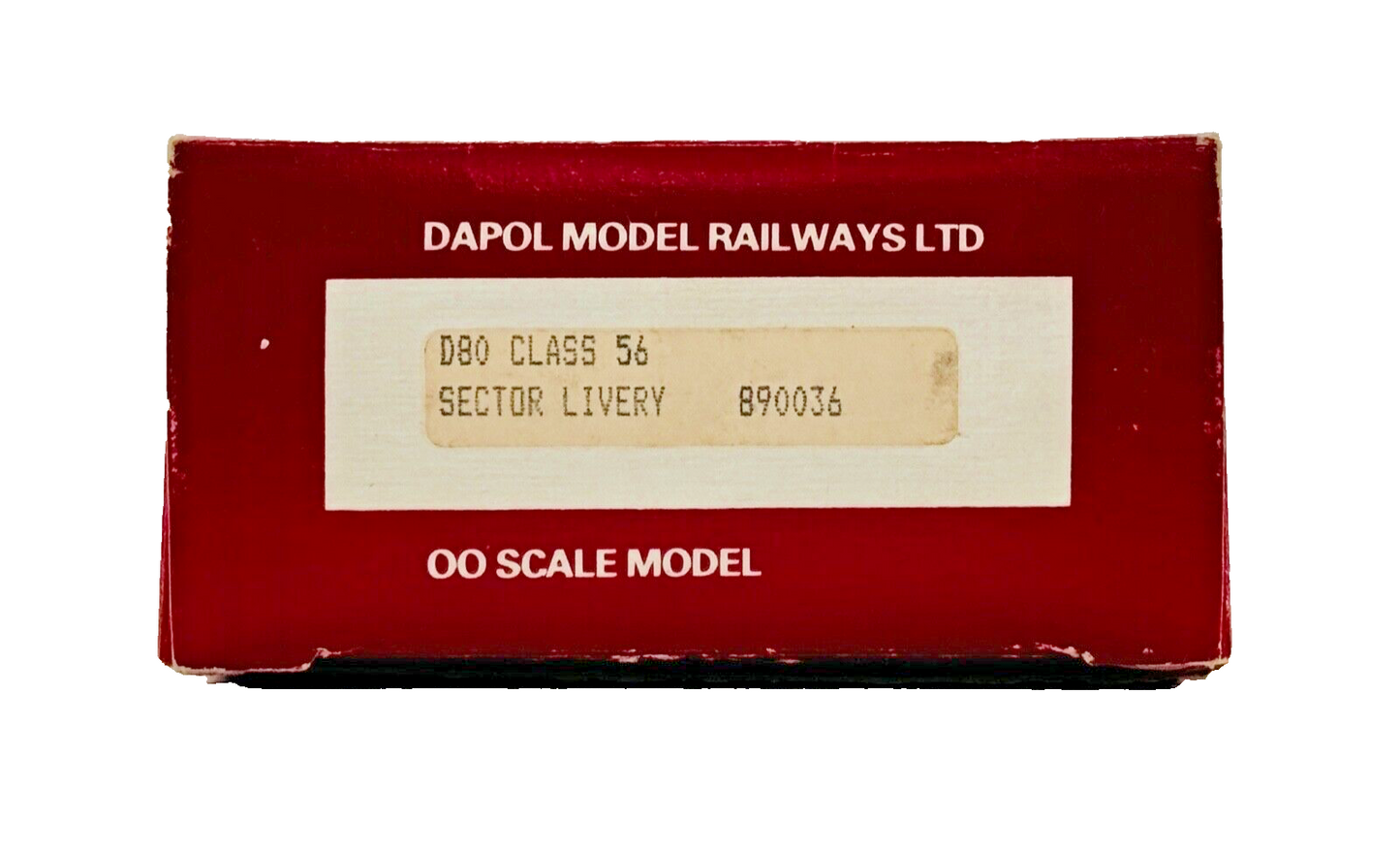 DAPOL 00 GAUGE - D80 - CLASS 56 DIESEL 56001 RAILFREIGHT SECTOR LIVERY BOXED