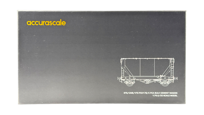 ACCURASCALE OO GAUGE - ACC2030-CS-K - PCA BULK CEMENT WAGONS CASTLE CEMENT