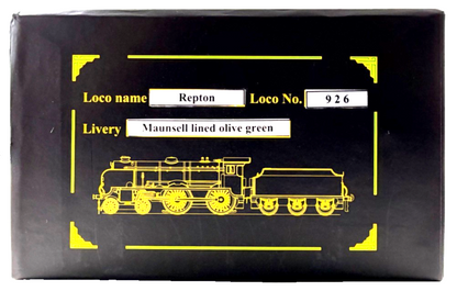 ACE TRAINS O GAUGE SOUTHERN GREEN 4-4-0 SCHOOLS CLASS REPTON 926 BOXED