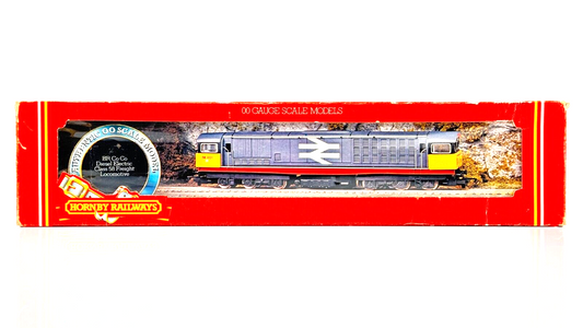 HORNBY 00 GAUGE - R250 - CLASS 58 DIESEL 58007 RAILFREIGHT RED STRIPE BOXED