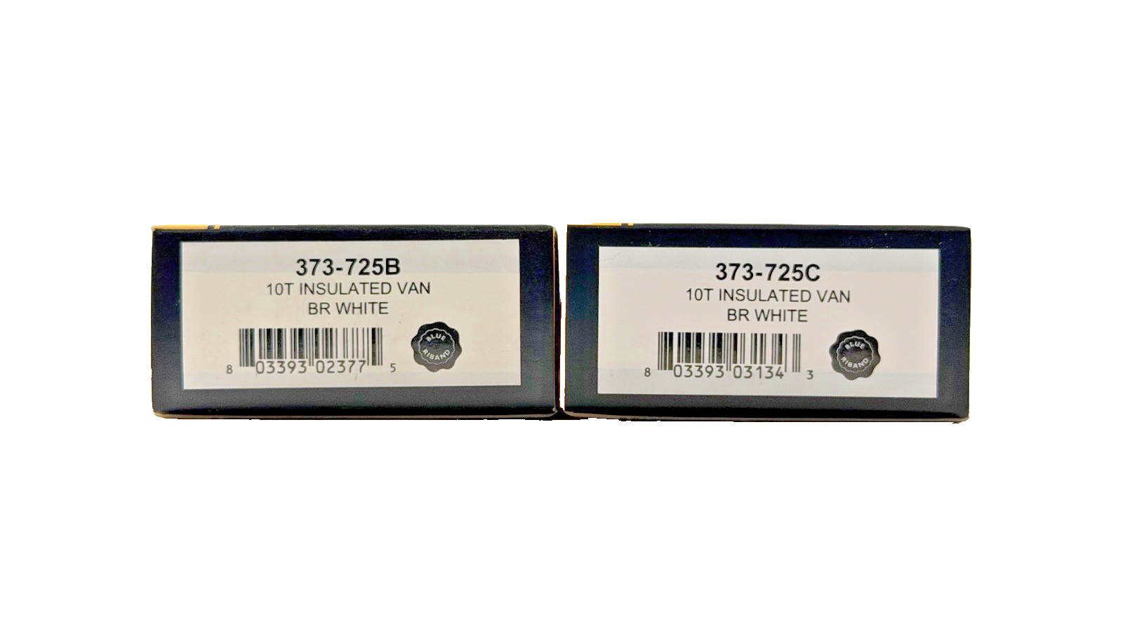 GRAHAM FARISH N GAUGE - 373-725B/373-725C - RAKE OF 10T INSULATED VANS BR WHITE