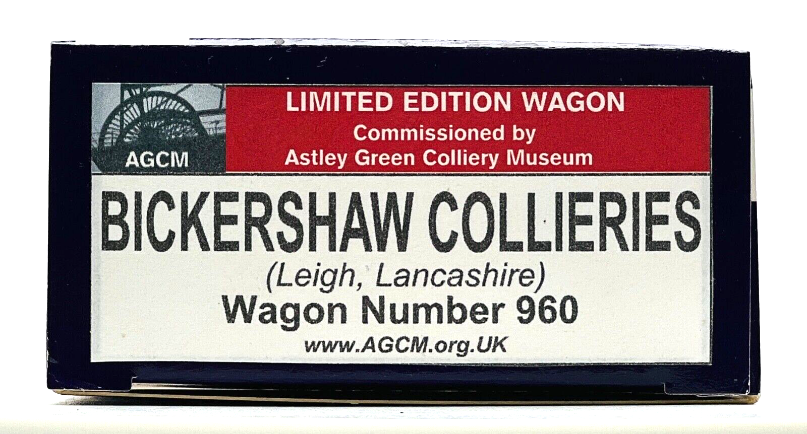 DAPOL 00 GAUGE - 'BICKERSHAW COLLIERIES' LEIGH LANCASHIRE WAGON 960 (LIMITED ED)