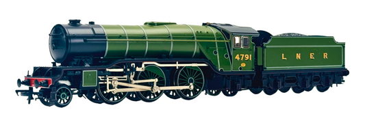 BACHMANN 00 GAUGE - 35-200 - LNER V2 4791 LINED GREEN LOCOMOTIVE (ORIGINAL)