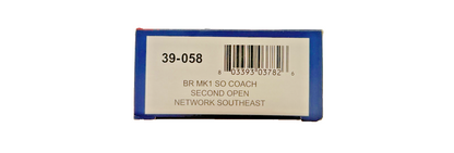 BACHMANN OO GAUGE - 39-058 - BR MK1 SO COACH SECOND OPEN NETWORK SOUTHEAST