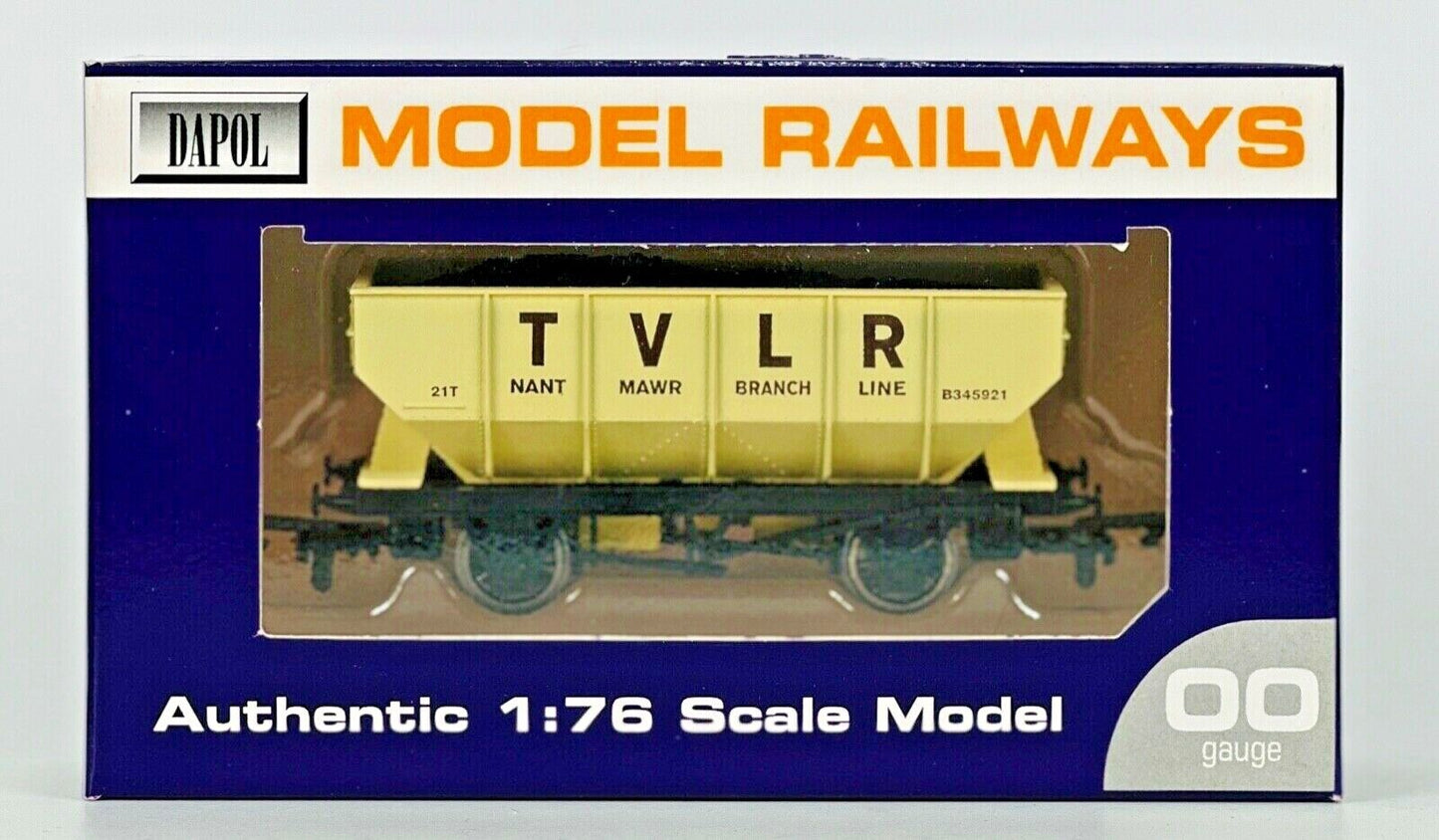 DAPOL 00 GAUGE - TVLR TANAT VALLEY LIGHT RAILWAY BRANCH LINE HOPPER (LIMITED ED)