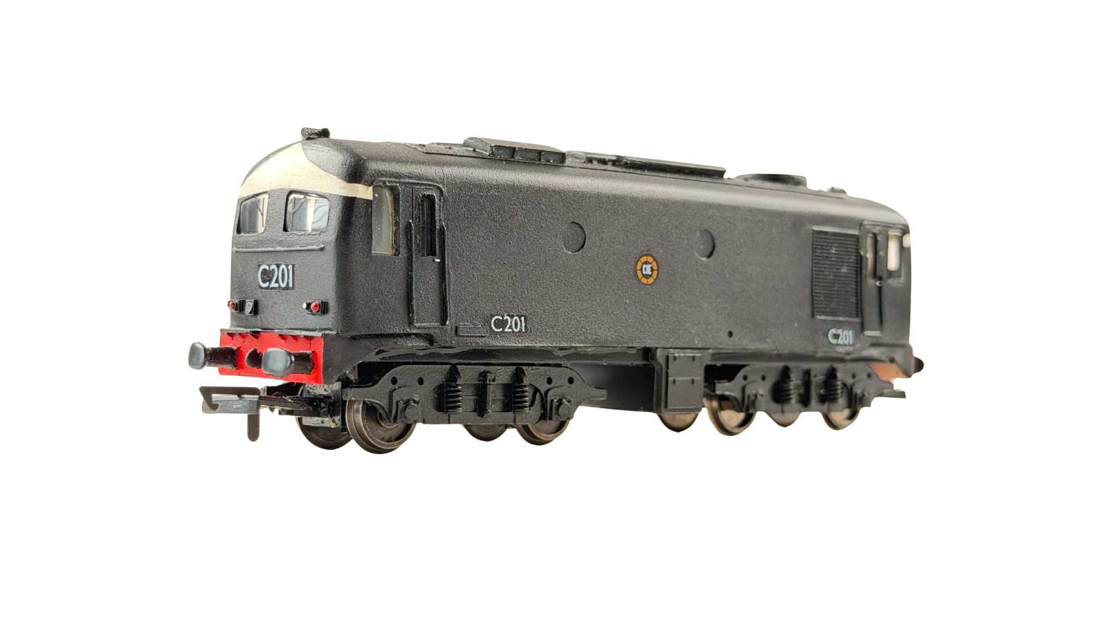 SILVER FOX MODELS OO GAUGE - IRISH CIE BLACK 201 CLASS C LOCOMOTIVE C201 BOXED