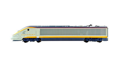 HORNBY OO GAUGE - CLASS 373 EUROSTAR FOUR CAR EMU SET UNBOXED