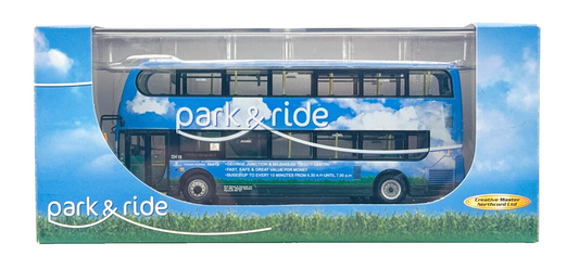 CMNL NORTHCORD 1/76 SCALE - UKBUS6004 - DENNIS ENVIRO FIRST PLYMOUTH PARK & RIDE