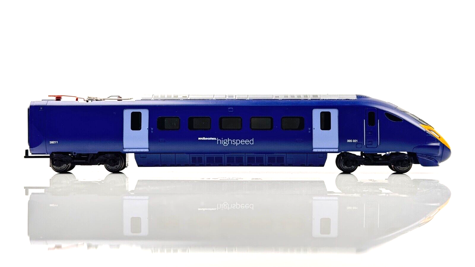 HORNBY 00 GAUGE - SOUTH EASTERN HIGH SPEED BLUE RAPIER 3 CAR SET - UNBOXED