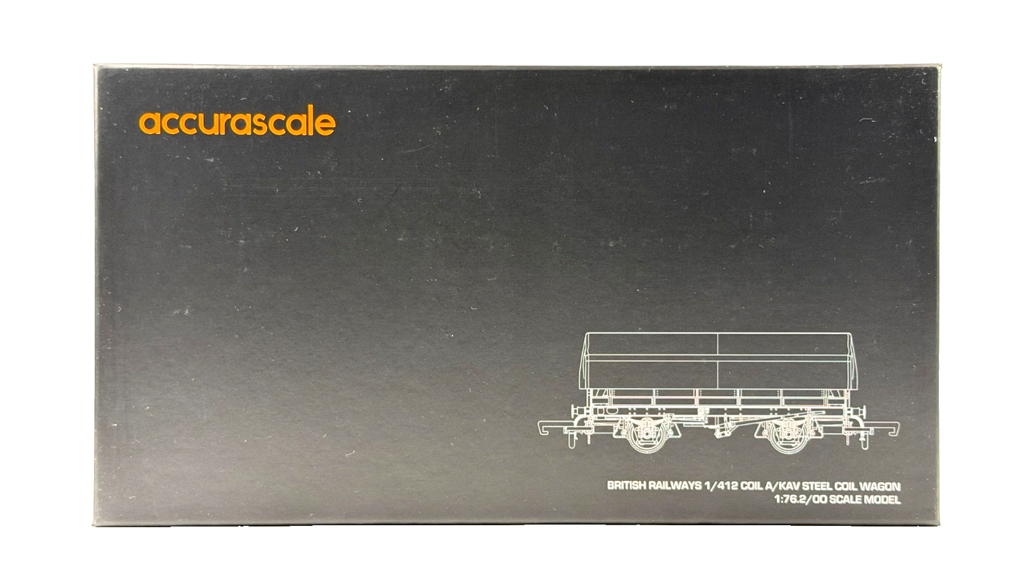 ACCURASCALE OO GAUGE - ACC1101-COILA-B - COIL A/KAV STEEL COIL WAGON BR BAUXITE