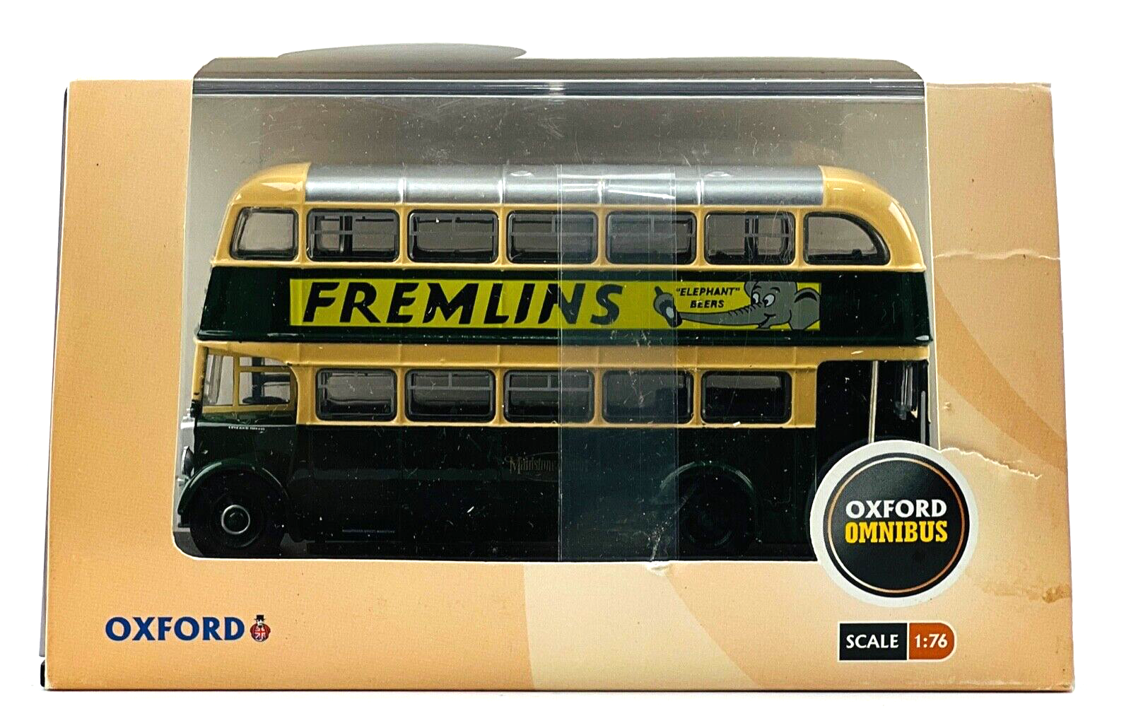 OXFORD DIECAST 1/76TH SCALE - 76PD2001 - LEYLAND TITAN PD2/12 MAIDSTONE DISTRICT