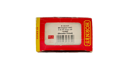 HORNBY OO GAUGE - R2636X - BR BLACK STANIER 4MT 2-6-4T CLASS 4P 42468 DCC FITTED