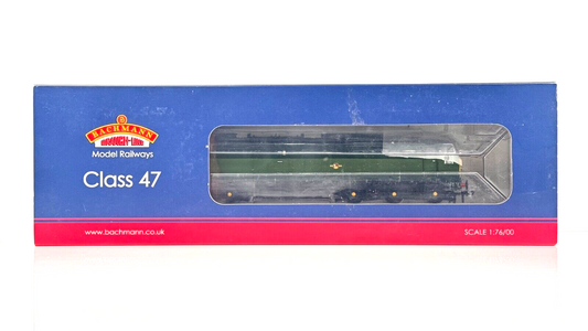 BACHMANN 00 GAUGE - 32-804 - CLASS 47 DIESEL D1572 BR TWO TONE GREEN BOXED