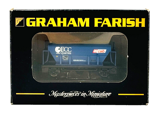 GRAHAM FARISH N GAUGE - 373-031 - BULK HOPPER PGA 'ECC QUARRIES' BLUE - BOXED