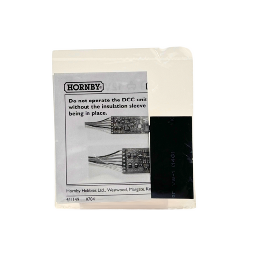 HORNBY X5383 DCC DIGITAL DECODER INSULATING SLEEVE & INSTRUCTIONS - SEALED