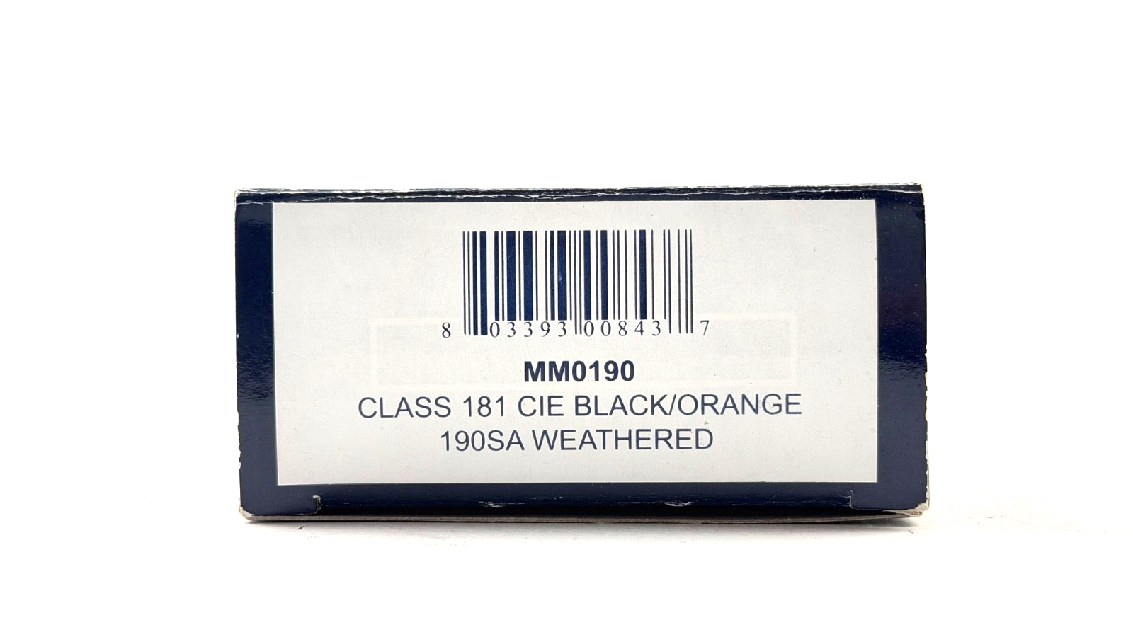 BACHMANN MURPHY MODELS 00 GAUGE - MM0190 - CLASS 181 CIE BLACK/ORANGE 190SA (W)