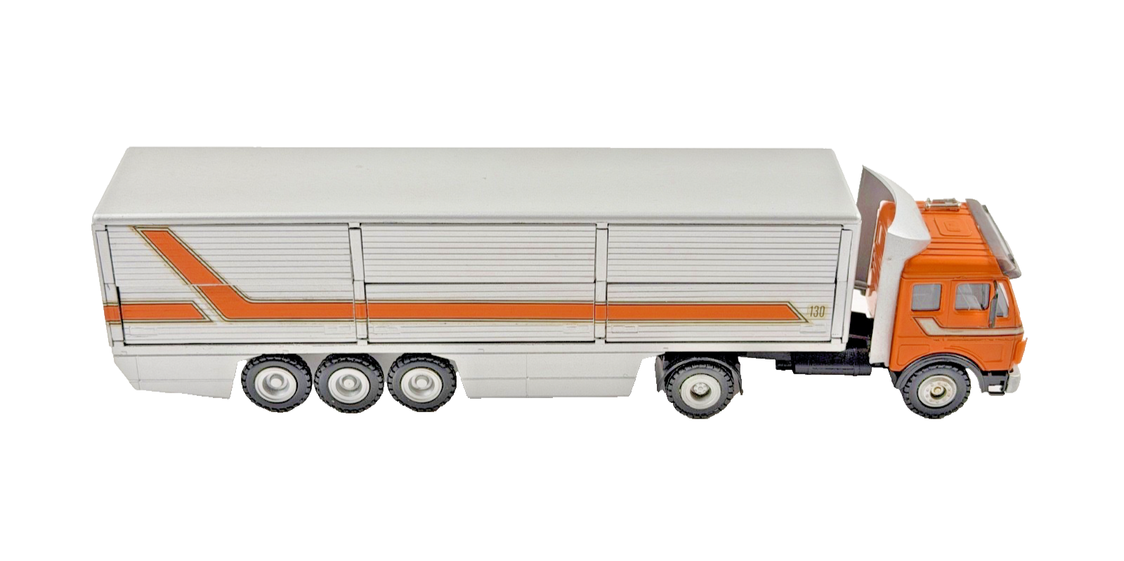 CONRAD 1/50 SCALE DIECAST 1633 MERCEDES BENZ SIDE LOADING TRAILER LORRY UNBOXED