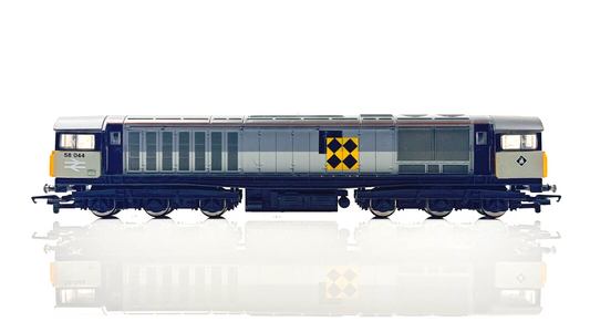 HORNBY 00 GAUGE - CLASS 58 DIESEL 58044 RAILFREIGHT - UNBOXED