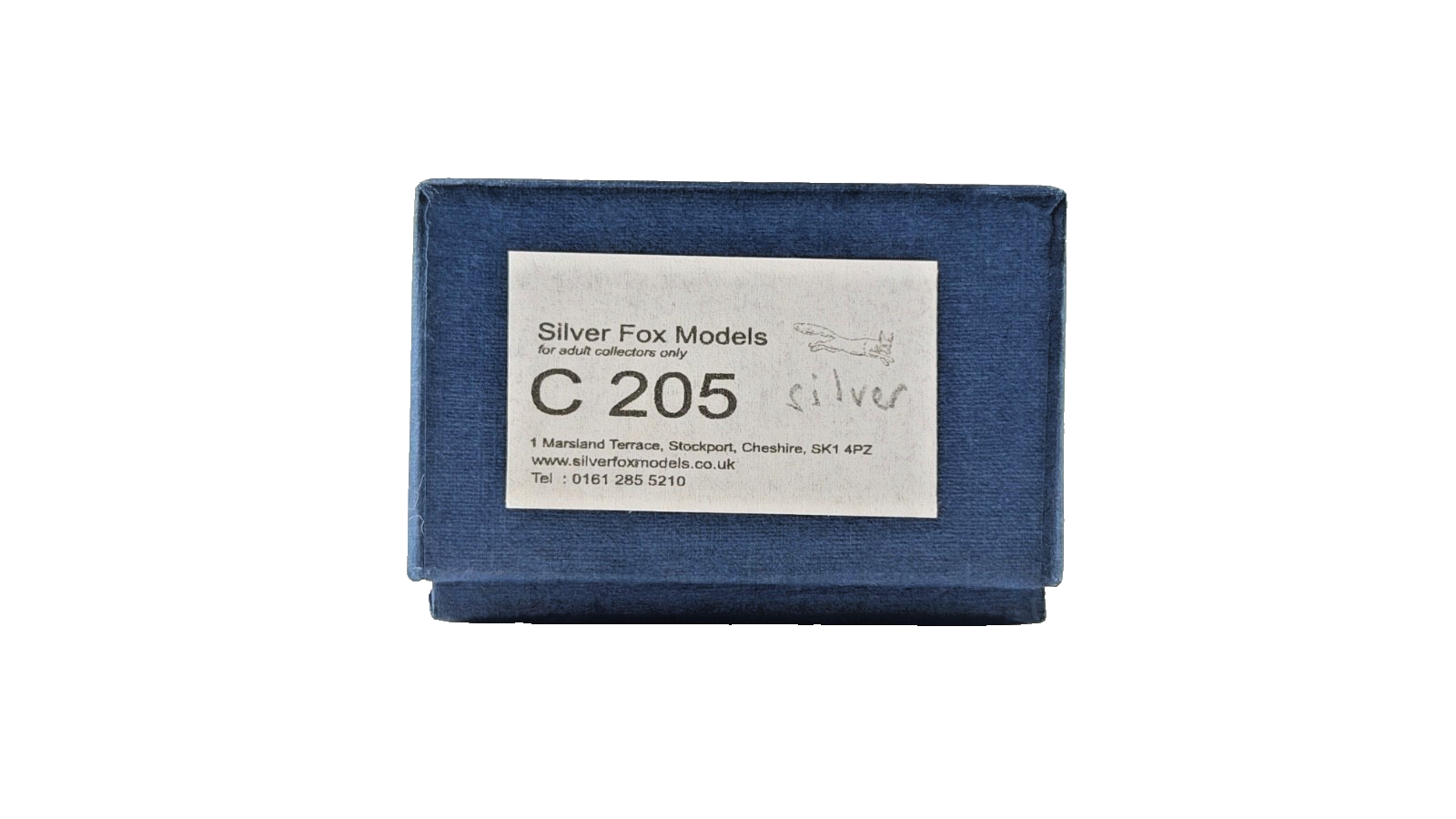 SILVER FOX MODELS OO GAUGE - IRISH CIE SILVER 201 CLASS C LOCOMOTIVE C205 BOXED
