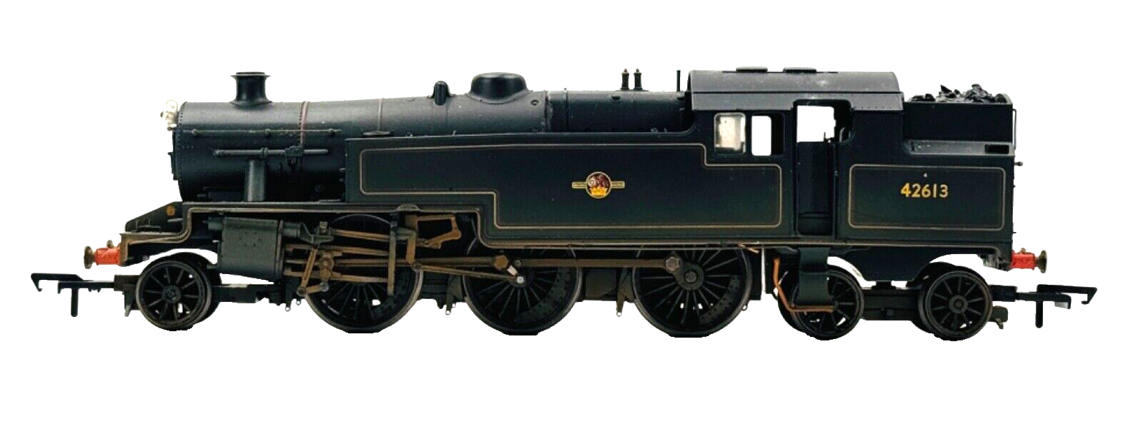 HORNBY 00 GAUGE - R3021 - BR 2-6-4T STANIER CLASS 4P 42613 'WEATHERED' - BOXED