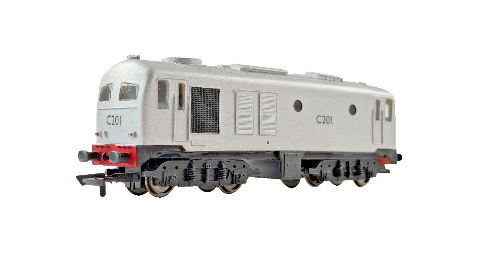 SILVER FOX MODELS OO GAUGE - IRISH CIE SILVER 201 CLASS C LOCOMOTIVE C201 BOXED