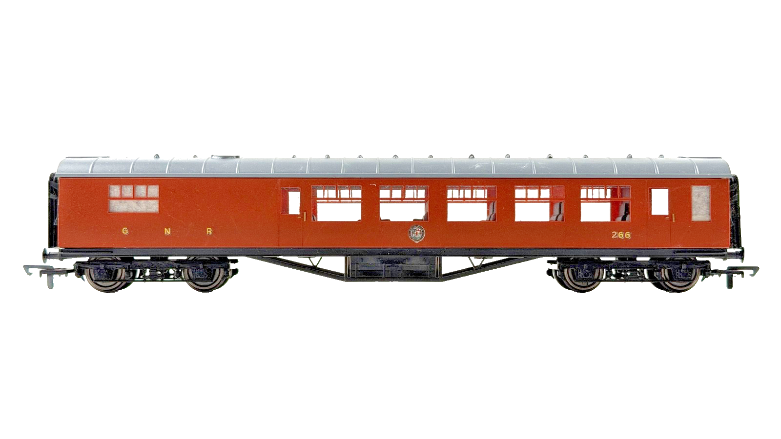 SILVER FOX MODELS OO GAUGE - GNRI NORTHERN IRISH RAIL B8 BUFFET CAR MAHOGANY 266