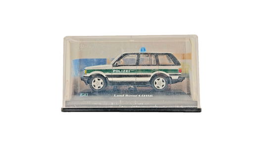 CARARAMA 1/72 SCALE - LAND ROVER RANGE ROVER 4.6 HSE POLIZEI POLICE - BOXED