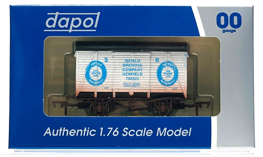 DAPOL 00 GAUGE - ISFIELD BREWING COMPANY UCKFIELD VAN 077 (W) (SIMPLY SOUTHERN)