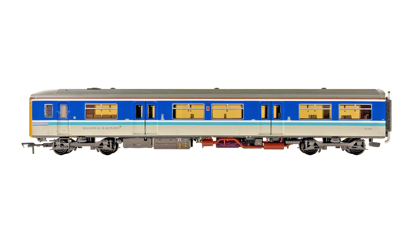 BACHMANN OO GAUGE - 32-936 - CLASS 150/2 DMU 2 CAR REGIONAL RAILWAYS LIVERY