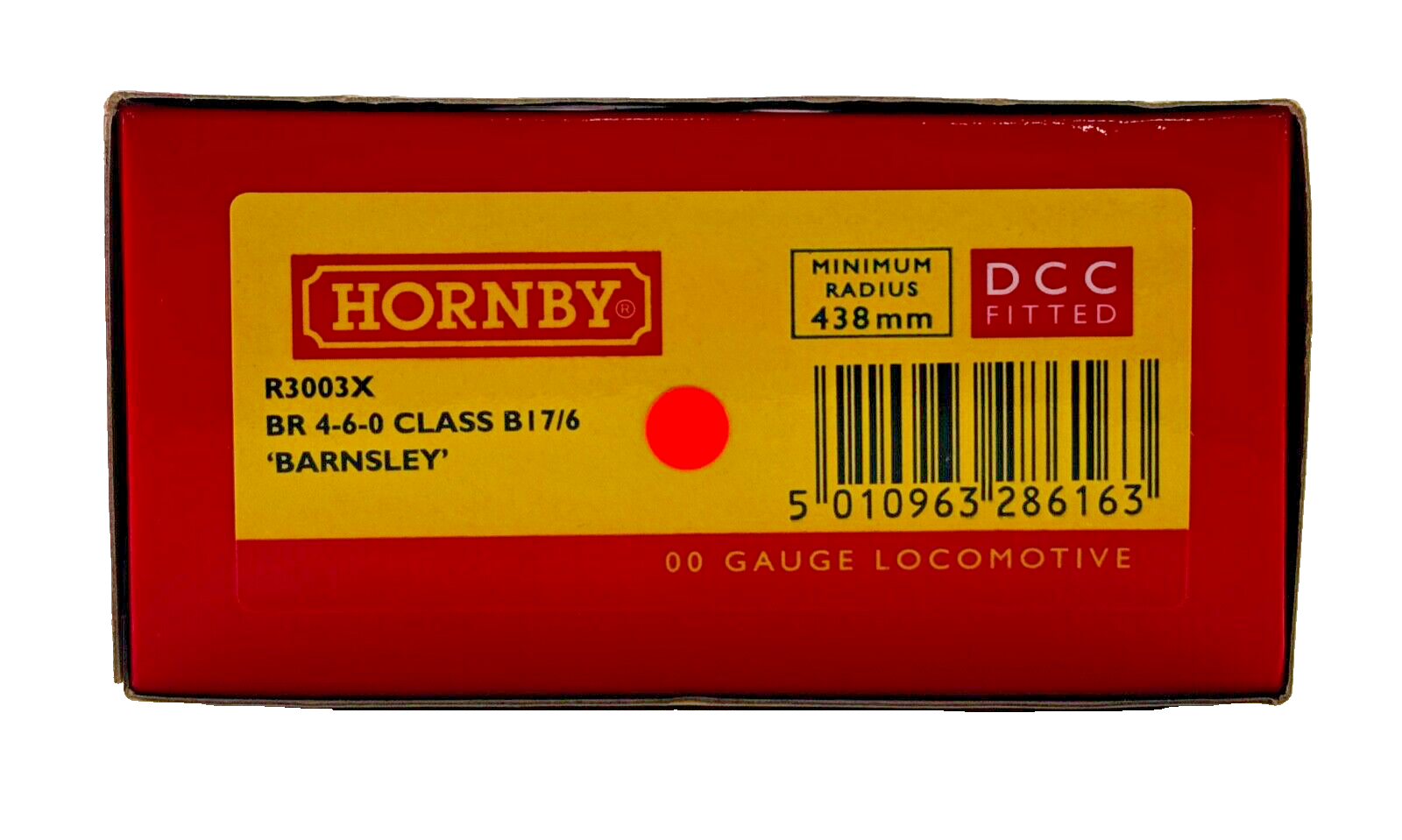 HORNBY 00 GAUGE - R3003X - BR GREEN 4-6-0 CLASS B17/6 BARNSLEY 61669 DCC FITTED